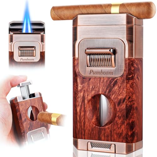Hochwertiges 3-in-1 Zigarrenset in edler Geschenkbox für Männer, ideal für Outdoor und Camping.
