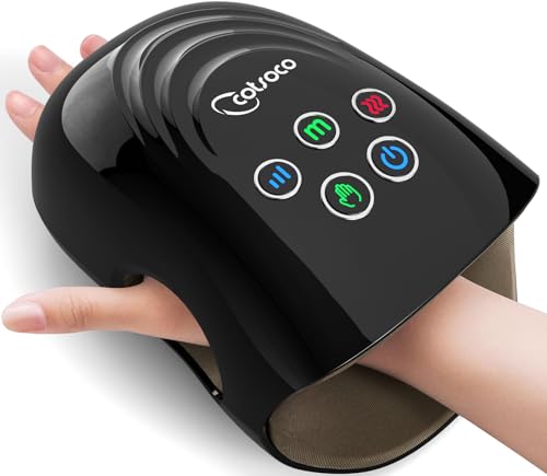 Kabelloses Handmassagegerät mit Kompression und Heizung - Perfektes Geschenk für Familie und Freunde
