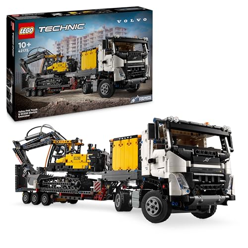 LEGO Technic Volvo FMX LKW und EC230 Raupenbagger Geschenkset für Kinder ab 10 Jahren