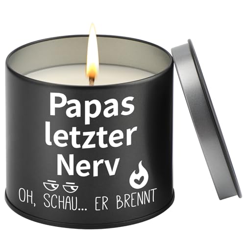 Einzigartige 9OZ Kerze als perfektes Geschenk für den besten Papa