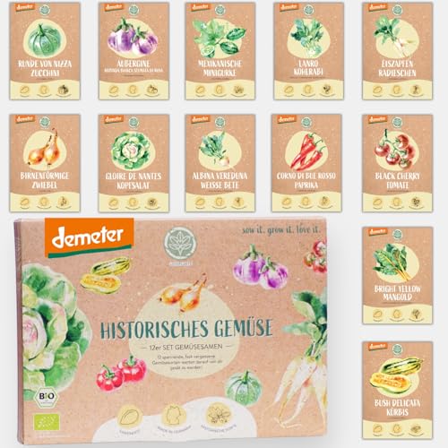 Entdecke seltene BIO Gemüsesamen für Balkon, Hochbeet & als Geschenk