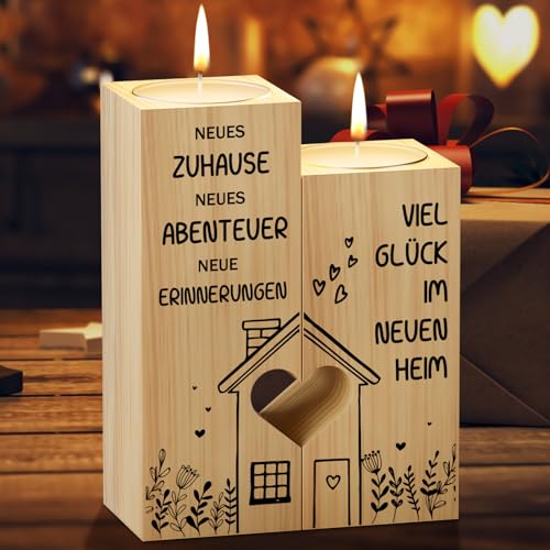 Einzigartige Einzugsgeschenke: Kerzenständer für Glück im neuen Zuhause