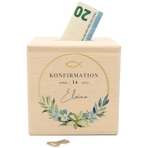 Personalisierte Spardose zur Konfirmation - Unvergessliche Geschenkideen für Junge und Mädchen