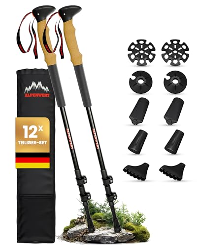 Entdecken Sie die ALPENWERT Wanderstöcke - Perfekt für Aktivitäten im Freien