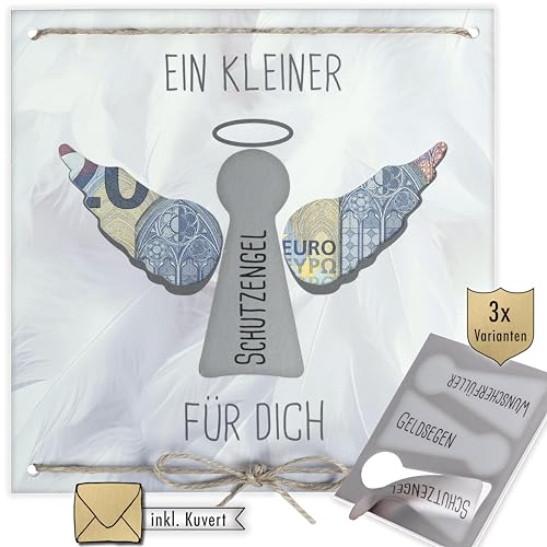 Schutzengel und Wunscherfüller: Geldgeschenk Verpackung für besondere Anlässe