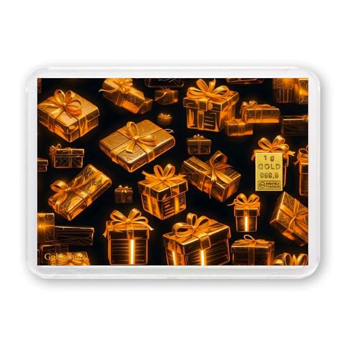 Edler Goldbarren 1g in Motivbox - Perfektes Geschenk zum Geburtstag mit Echtheitszertifikat