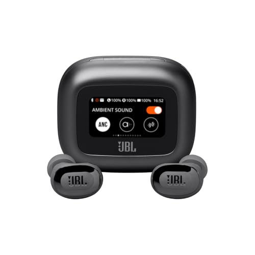 Entdecke die JBL Live Buds 3: kabellose Bluetooth-Kopfhörer mit Noise Cancelling, IP55 wasserfest.
