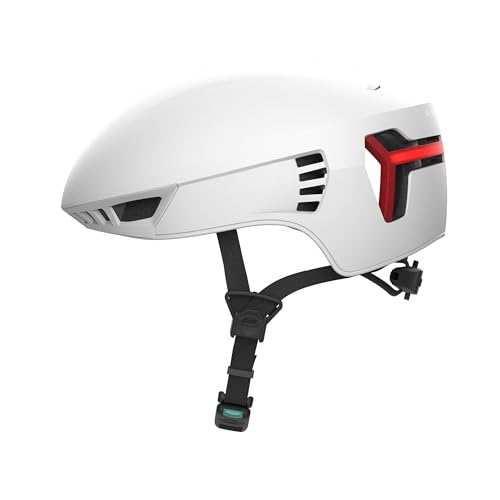 Ultraleichter CRNK Genetic Alpha Fahrradhelm mit LED-Beleuchtung für Herren & Damen