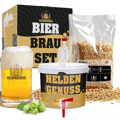Bier brauen wie ein Held: Bierbrauset Helles für 5L - Mit Videoanleitung!
