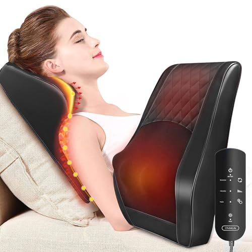 Entspannendes OMASSA Nackenmassagegerät mit Wärme und 3D Knetfunktion - Perfektes Geschenk!