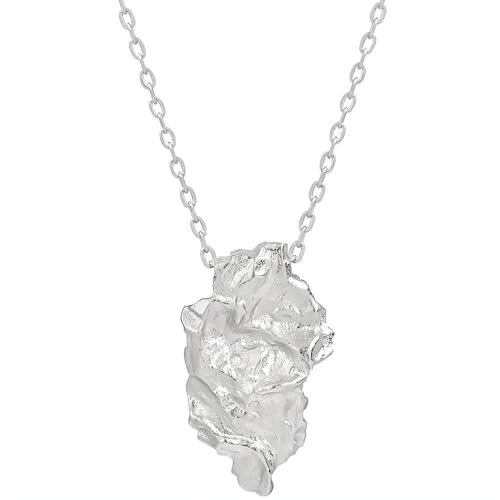 Elegante Damen Silberkette aus 925 Sterling Silber - Rustikal und eklatant