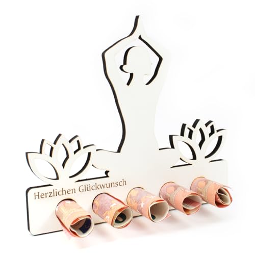 Personalisierte Geschenke für Entspannung und Achtsamkeit: Yoga, Meditation, Wellness. Ideal als Geldgeschenk!