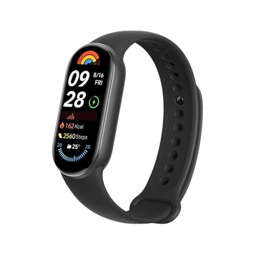 Entdecke den Xiaomi Smart Band 9 Fitness Tracker - AMOLED Display, Sp02 Tracking & mehr!