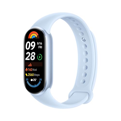 Xiaomi Smart Band 9: Fitness Tracker mit AMOLED Display, Sp02 Tracking, 5ATM Waterproof