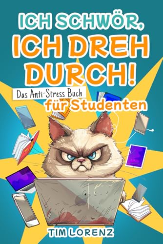 Entdecke das ultimative Anti-Stress Buch für Studenten - Perfektes Uni-Geschenk!