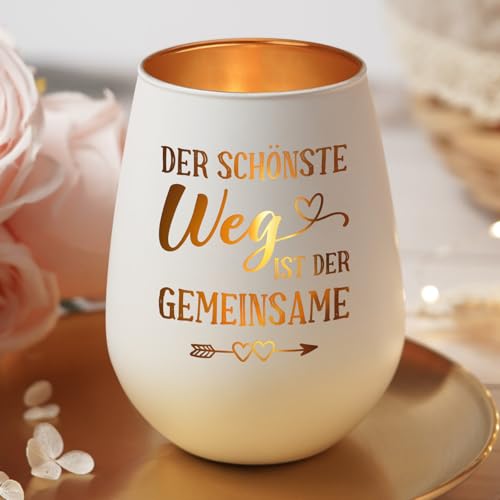 Romantische Windlichter für besondere Anlässe - Ideales Hochzeitsgeschenk!
