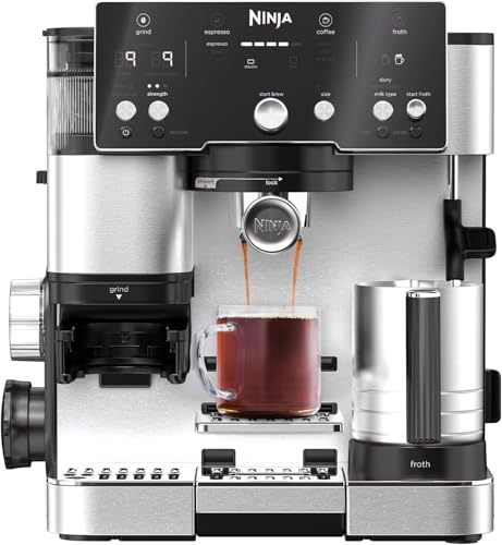 Entdecke die Ninja Luxe Essential 2-in-1 Kaffeemaschine für perfekten Kaffeegenuss!