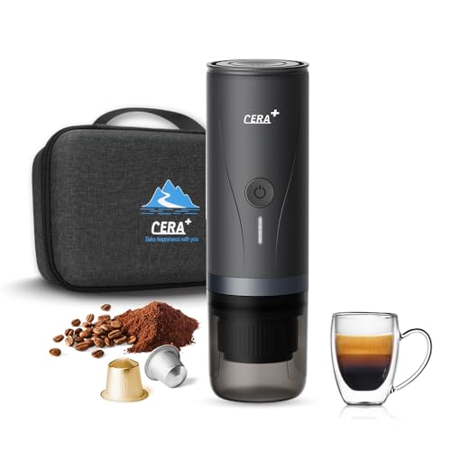 Tragbare elektrische Espresso-Maschine mit Auto-Heizung - perfekt für Geschenke!