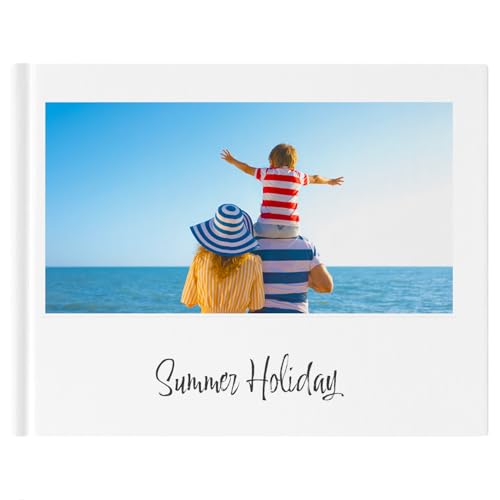 Exklusives Hardcover-Fotobuch zum Selbstgestalten mit eigenen Fotos - Perfektes Geschenk für jeden Anlass