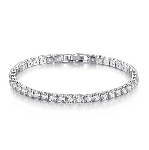 Exklusive 4mm Moissanit-Armbänder mit funkelnden Diamanten für besondere Anlässe