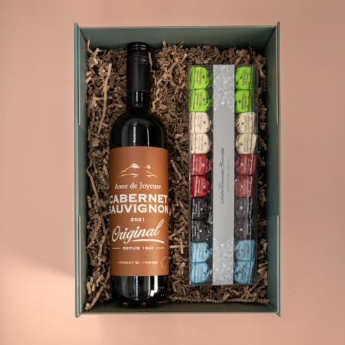 Exklusives Geschenkset: Weinbox Frankreich mit edlen Tartufini und Cabernet Sauvignon