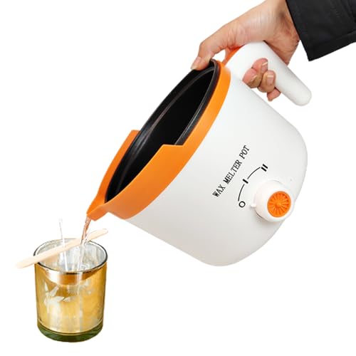Perfektes Geschenk: Elektrischer Wachsschmelzer für Kerzenherstellung, 1500ml, mit Ausguss