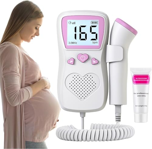 Einfache Babyüberwachung: Gel & Zubehör für Herzschlag-Monitor in Schwangerschaft