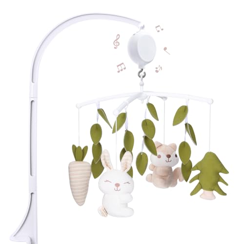 Musikalisches COTTONBEBE Baby-Mobile mit 35 Melodien - Perfektes Geschenk für Jungen und Mädchen