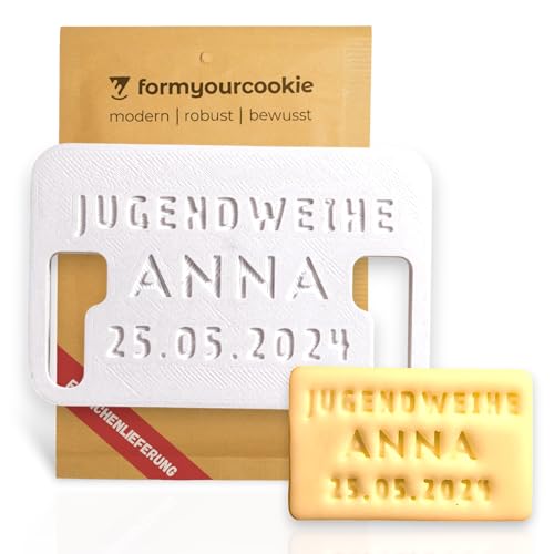 Personalisierbarer Ausstecher für besondere Anlässe - individuelles Geschenk für jeden!