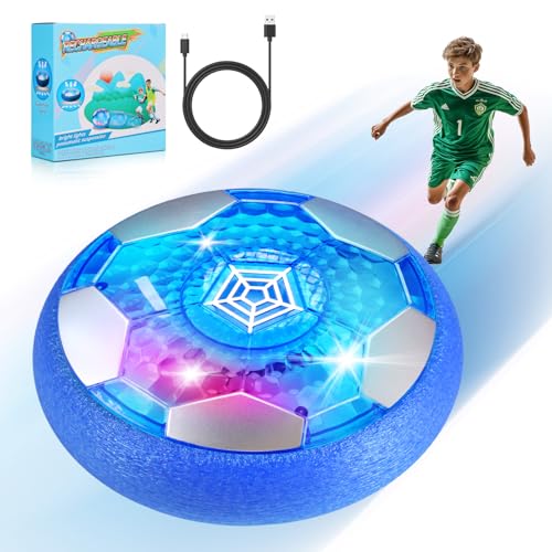Schwebender LED-Fußball für Kinder, wiederaufladbar, Air Power, Geschenkidee, Indoor-Spielzeug