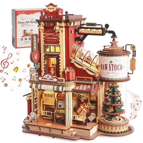 Originelles ROKR 3D Holzpuzzle - Perfektes Geschenk für Erwachsene und Väter!