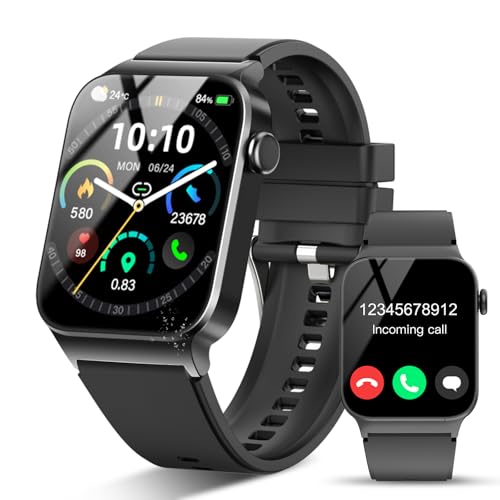 Moderne STECEi Smartwatch - HD Touchscreen, Bluetooth Anrufe, 110+ Sportmodi