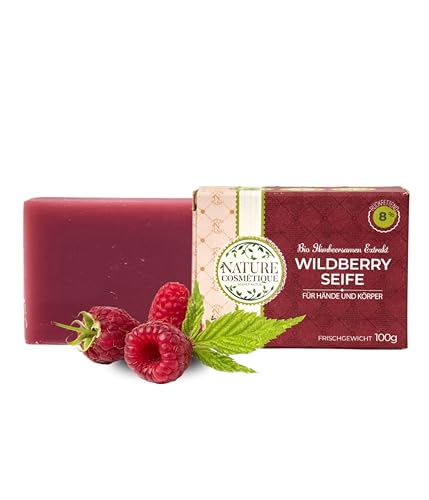 Handgemachte Naturseife Wildberry - Vegan & feuchtigkeitsspendend - Perfektes Geschenk aus DE