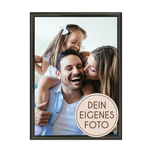 Personalisiertes Bilderrahmen-Geschenk in Schwarz - Ideales Geschenk für jeden Anlass!