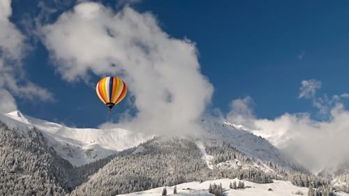 Erlebe den Winterzauber von Oy Mittelberg: Ballonfahrt mit JOCHEN SCHWEIZER Geschenkgutschein