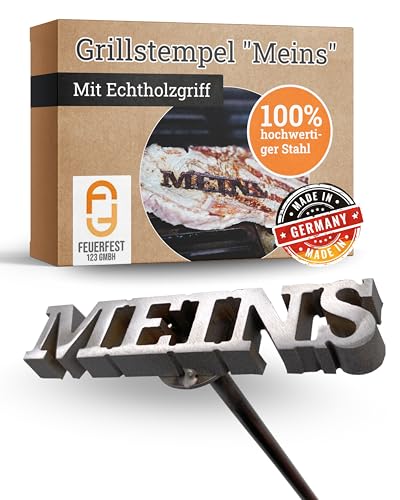 Personalisierte Geschenke: Hochwertiger Brennstempel mit individuellem Motiv für Männer