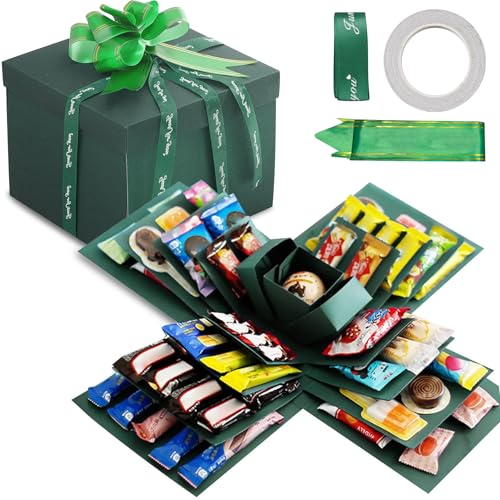 5-lagige Kreative Explosionsbox für Überraschungen - Perfekt für Valentinstag, Geburtstag, Hochzeit