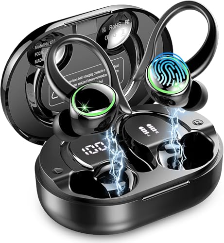 Ultimative kabellose Bluetooth Kopfhörer für Sport mit Noise Cancelling und 50 Std Akkulaufzeit