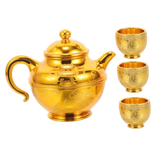 Buddhistisches Opferschalen-Set: Wasserbecher für Meditation, Hausdekoration und Rituale. Kompakt & dekorativ.