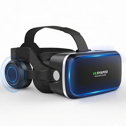 Tauche ein in faszinierende Welten mit FIYAPOO 3D VR Brille & HiFi Kopfhörern