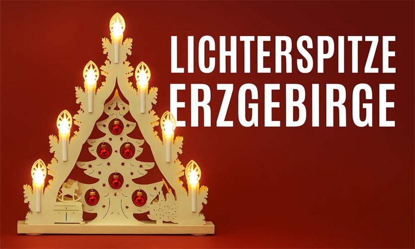 Lichterspitze aus dem Erzgebirge