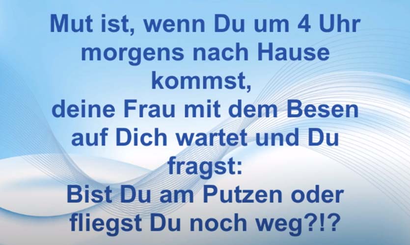 Lustige Sprüche