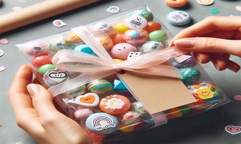 Bonbons als Geschenk verpacken
