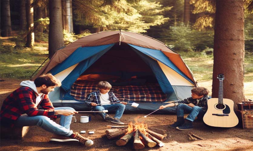 Outdoor-Ausrüstung Campingzelt für Jungen