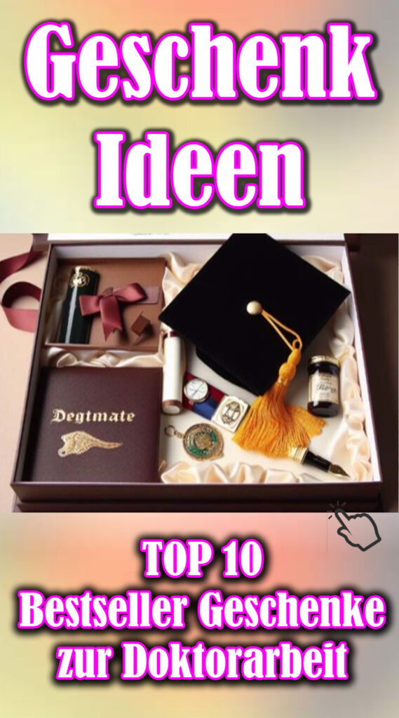 Top 10 Bestseller Geschenke zur Doktorarbeit