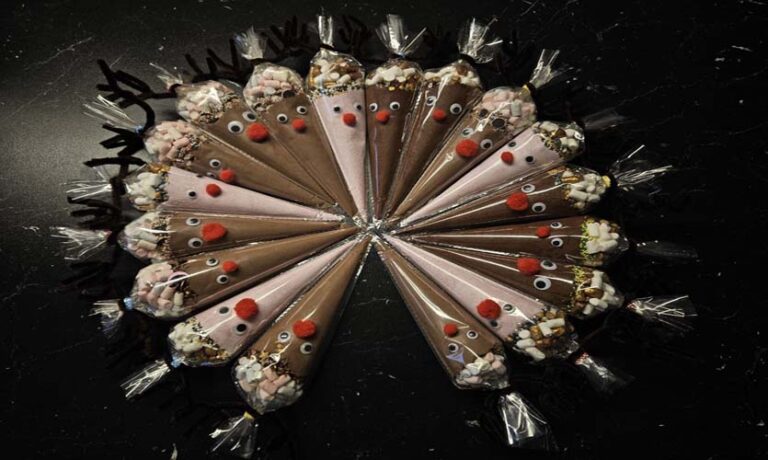 Zauberhaftes DIY-Geschenk | Rentier-Kakao Trinkschokolade Zauberhaftes DIY-Geschenk | Rentier-Kakao Trinkschokolade