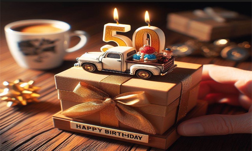 Geschenke zum 50. Geburtstag