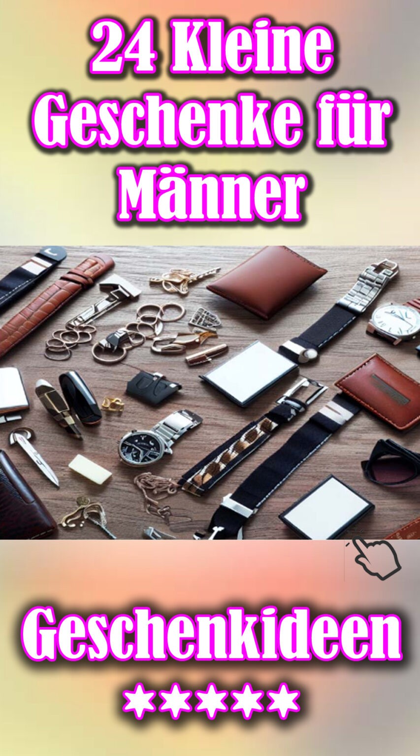 24 Kleine Geschenke für Männer I Kreative Ideen für Jeden Anlass