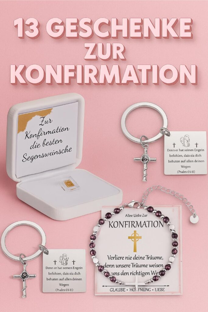 Geschenke zur Konfirmation