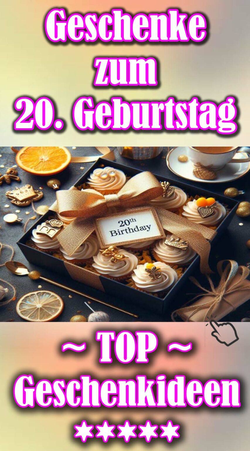 Geschenk Zum 20 Geburtstag Sohn 20. Geburtstag GESCHENKIDEEN | Kreative Geschenke